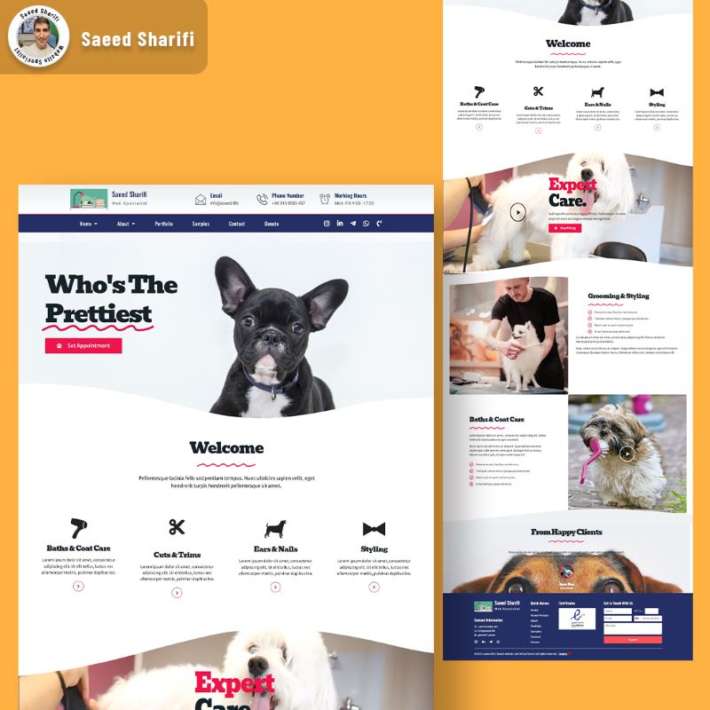 Dog Care Website