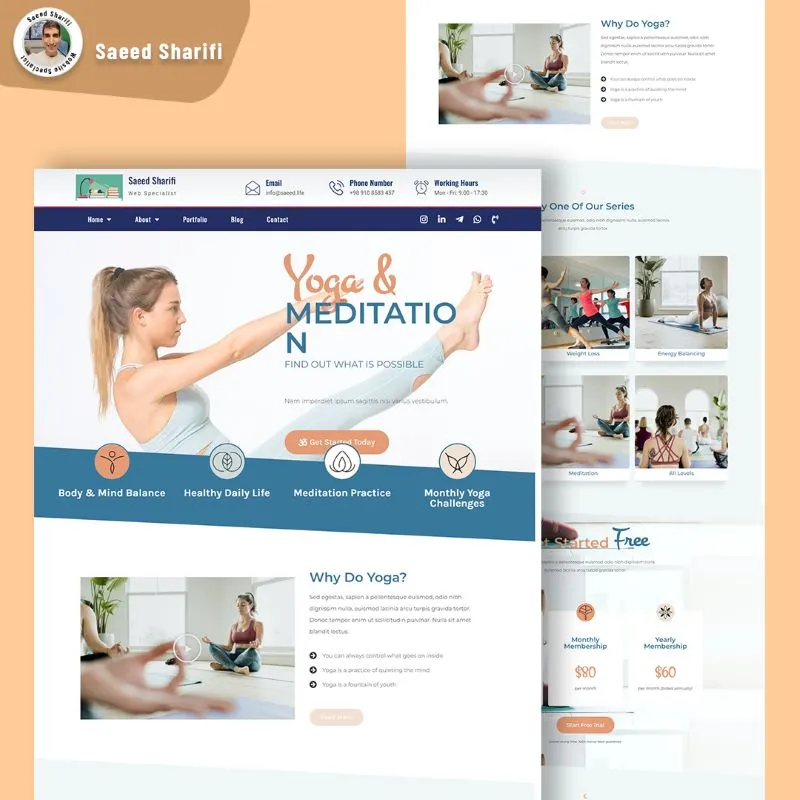 Yoga-Website